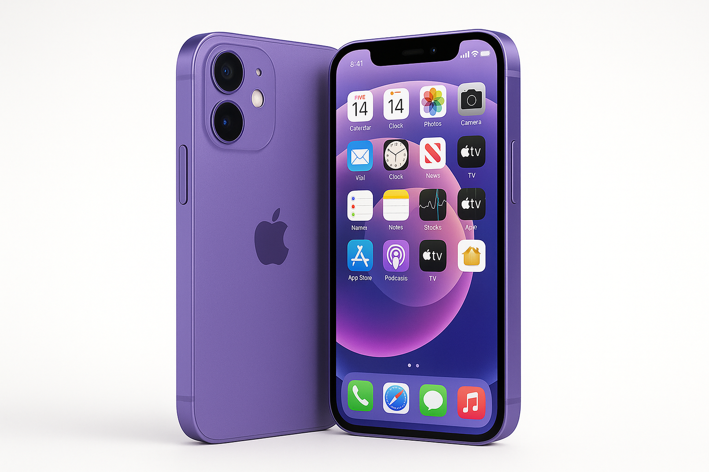 iphone 12 mini morado