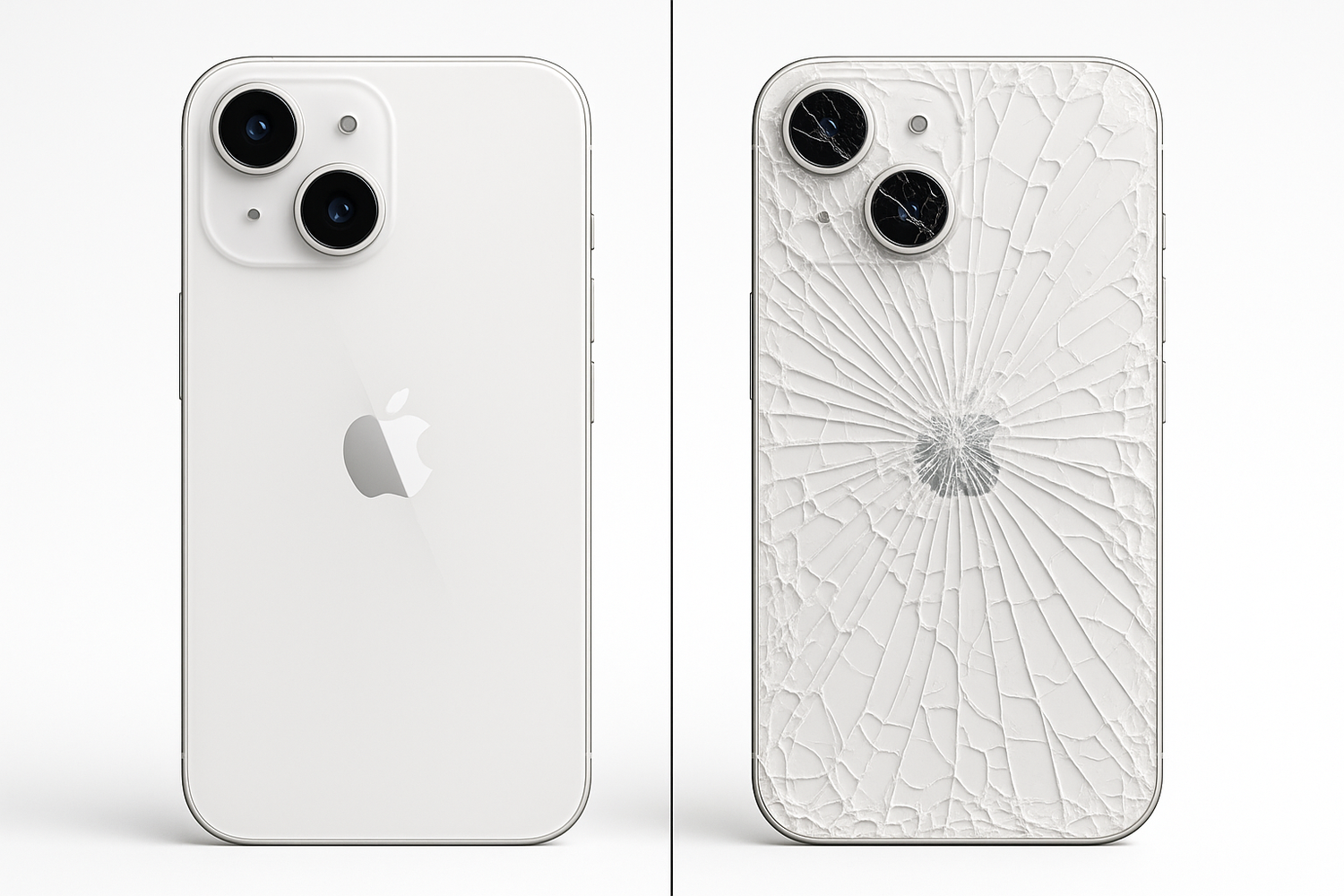 Cambio cristal trasero Iphone